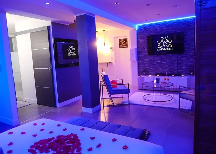 Appartement - jacuzzi et sauna - Pour deux